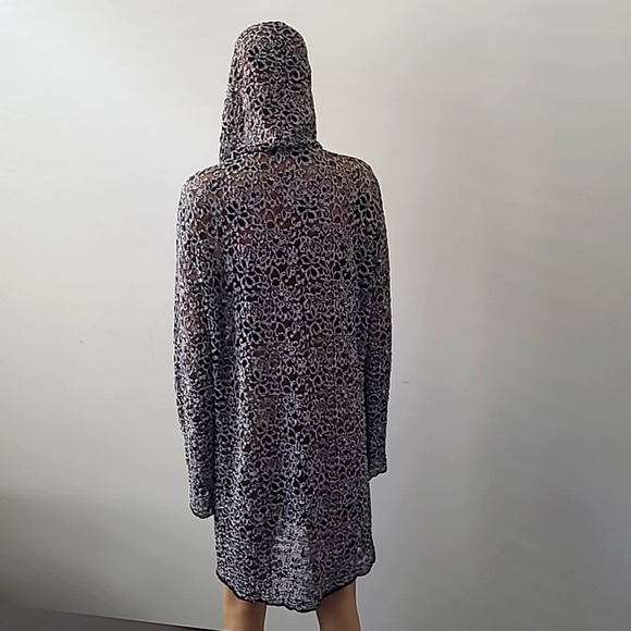 VEOHLEE Floral Hooded Long Sleeves Dress size Small - Picture 3 of 16